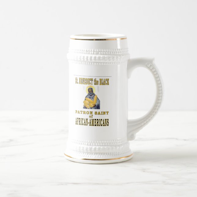 Caneca De Cerveja RUAS. BENÉCIE o PRETO (Direita)