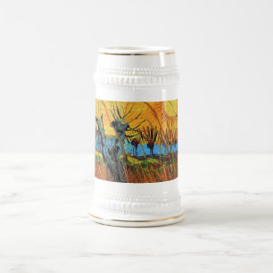 Caneca De Cerveja Sálemas ao Pôr-do-Sol,Vincent van Gogh