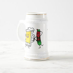 Caneca De Cerveja Salsicha de cerveja Octoberfest Oktoberfest