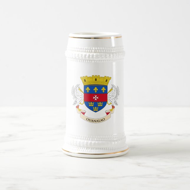 Caneca De Cerveja Santo Barthélemy Flag (Centro)