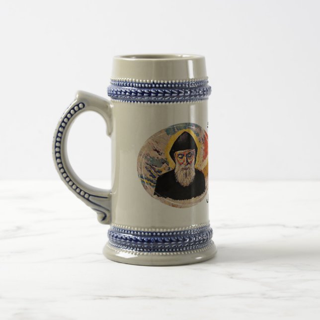 Caneca De Cerveja santo Sharbel Mug (Esquerda)