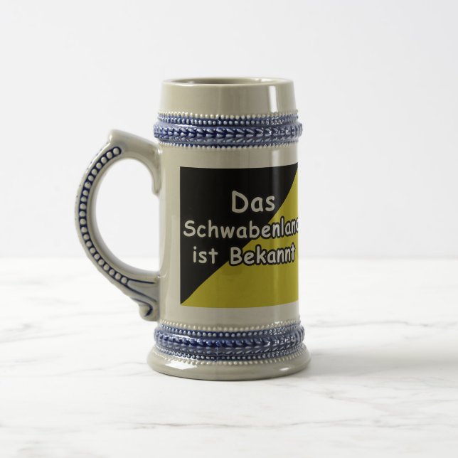 Caneca De Cerveja Schwaebisch Are Known Mug (Esquerda)
