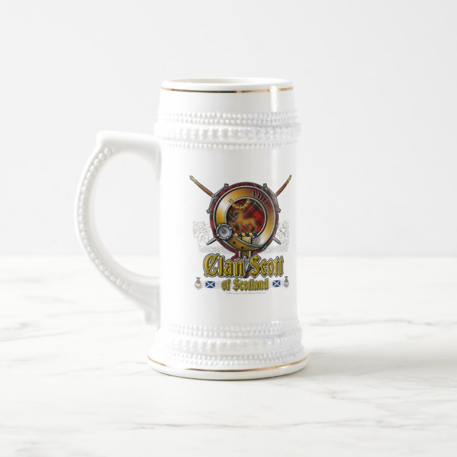 Caneca De Cerveja Scott Clan Crachá (Esquerda)