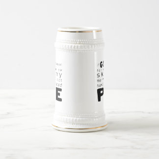 Caneca De Cerveja Se Deus Quisesse Magro Não Inventaria Torta