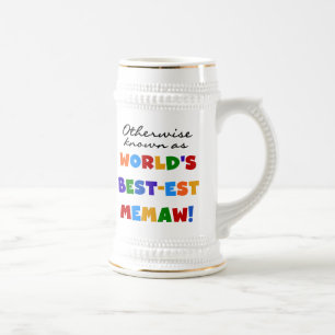 Caneca De Cerveja Se não sabido como o camiseta do Melhor-est Memaw