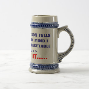 Caneca De Cerveja SE UMA MAIS PESSOA DIZ, MIM eu ESTOU PERDENDO MEU