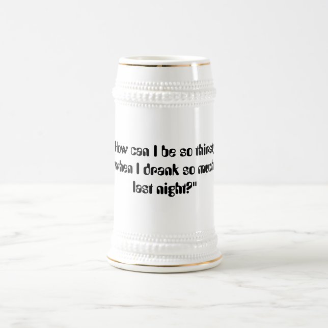 Caneca de cerveja sedento (Centro)