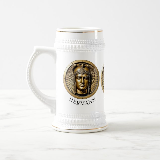 Caneca De Cerveja Senhor da Guerra Alemão Hermann (General Arminius) (Esquerda)