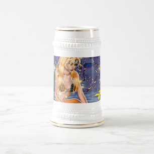Caneca De Cerveja Sereia do ouro