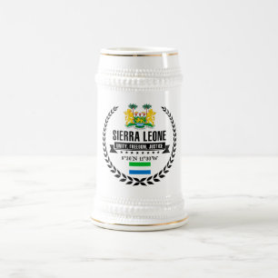 Caneca De Cerveja Serra Leoa