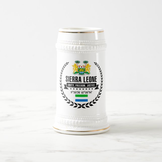 Caneca De Cerveja Serra Leoa (Centro)