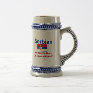 Caneca De Cerveja Sérvio bonito