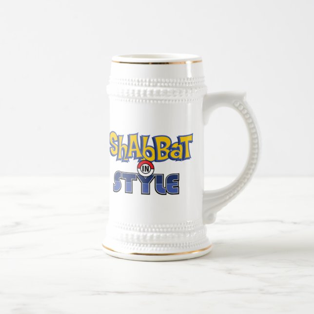 Caneca De Cerveja Shabbat Style (Direita)