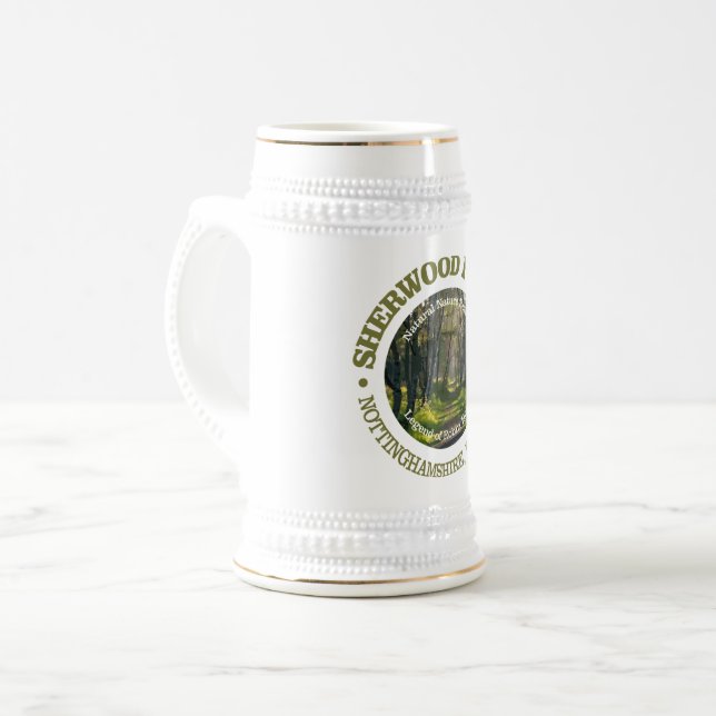 Caneca De Cerveja Sherwood Forest (Frente Esquerda)