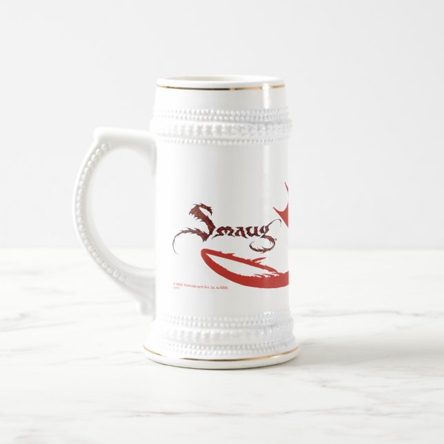 Caneca De Cerveja Silhuette e nome SMAUG™ (Esquerda)