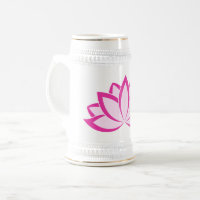 Símbolo budista rosa original - flor de lótus
