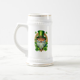 Caneca De Cerveja Símbolo Celta Levanta Vidro à Ilha Emerald