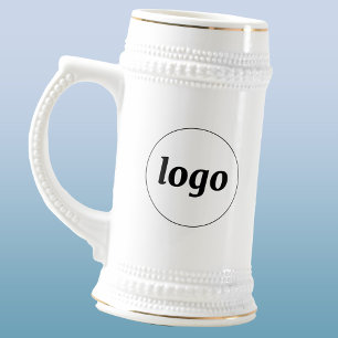 Caneca De Cerveja Simples Logotipo de Marcas Empresariais Promociona