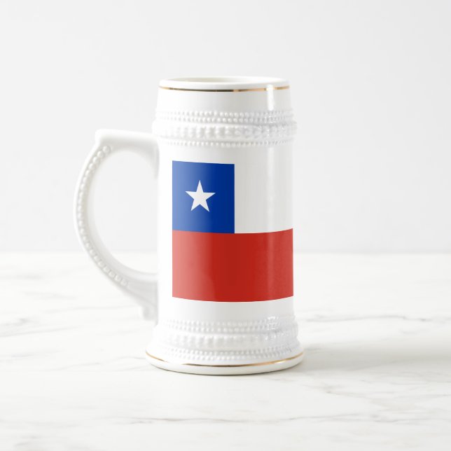 Caneca De Cerveja Sinalizador Chile (Esquerda)