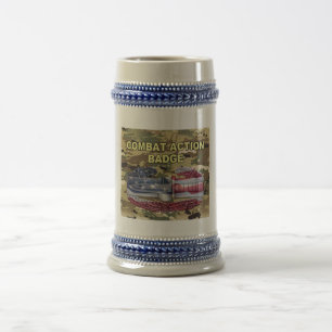 Caneca De Cerveja Sinalizador de Crachá de Ação de Combate