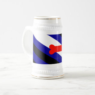 Caneca De Cerveja Sinalizador de Orgulho de Brincadeira de SlipperyJ