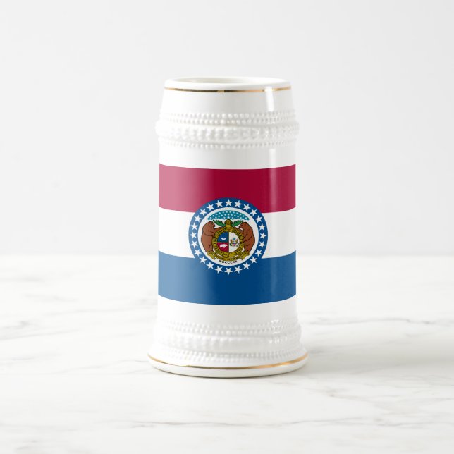Caneca De Cerveja Sinalizador do Estado do Missouri (Centro)