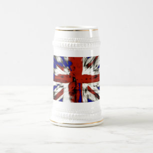 Caneca De Cerveja Sindicato britânico desolado Jack