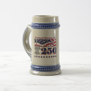 Caneca De Cerveja Sino da Liberdade da América 250