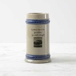 Caneca De Cerveja Sip Love, One Mug at a Time Mug