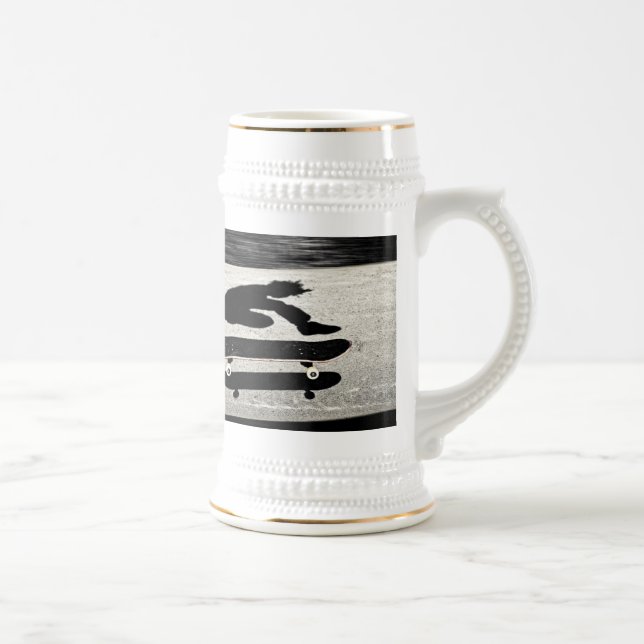 Caneca De Cerveja skateboard sanduíche (Direita)