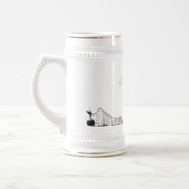 Caneca De Cerveja Skyline do Gift Jacksonville