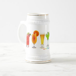 Caneca De Cerveja SlipperyJoe's aplaude coquetéis alcoólicos LGBTQIA