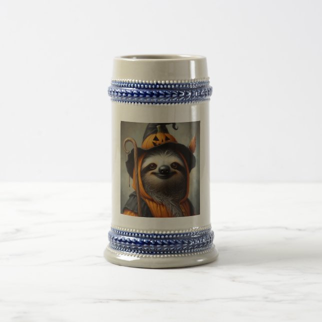 Caneca De Cerveja Sloth Halloween (Centro)