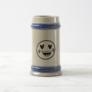 CANECA DE CERVEJA SMILY EMOJI