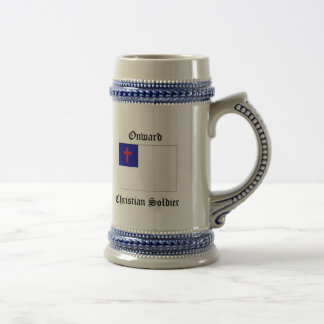 Caneca De Cerveja Soldado cristão avançado