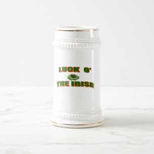 Caneca de Cerveja Sorte dos Irlandeses - Presente 