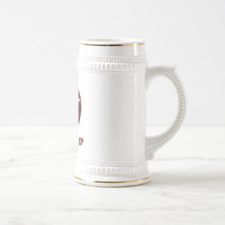 Caneca de cerveja soviética do estilo