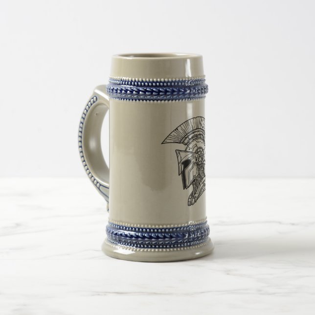 Caneca De Cerveja Spartan Warrior I (Frente Esquerda)