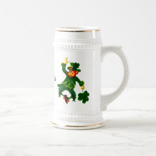 Caneca De Cerveja St Patrick feliz