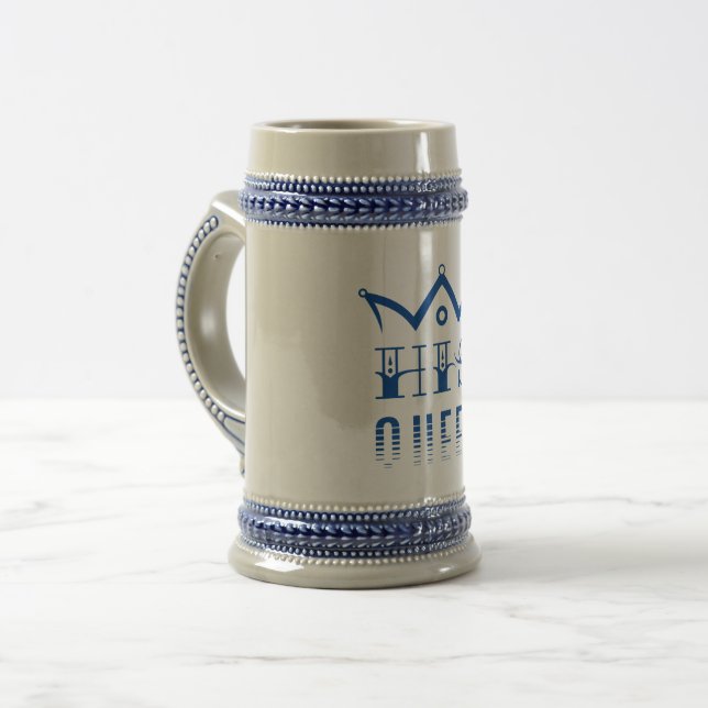 Caneca De Cerveja Sua Rainha (Frente Esquerda)