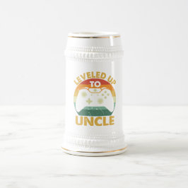 Caneca De Cerveja Subiu de Nível para Tio
