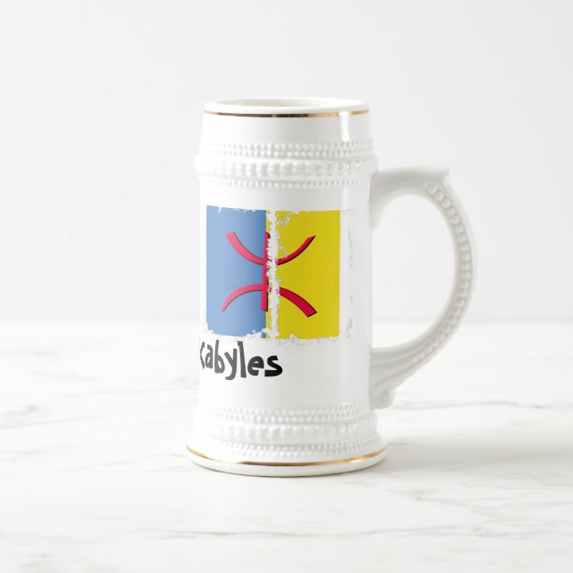 Caneca de cerveja suja de 3 caixas da bandeira de (Direita)