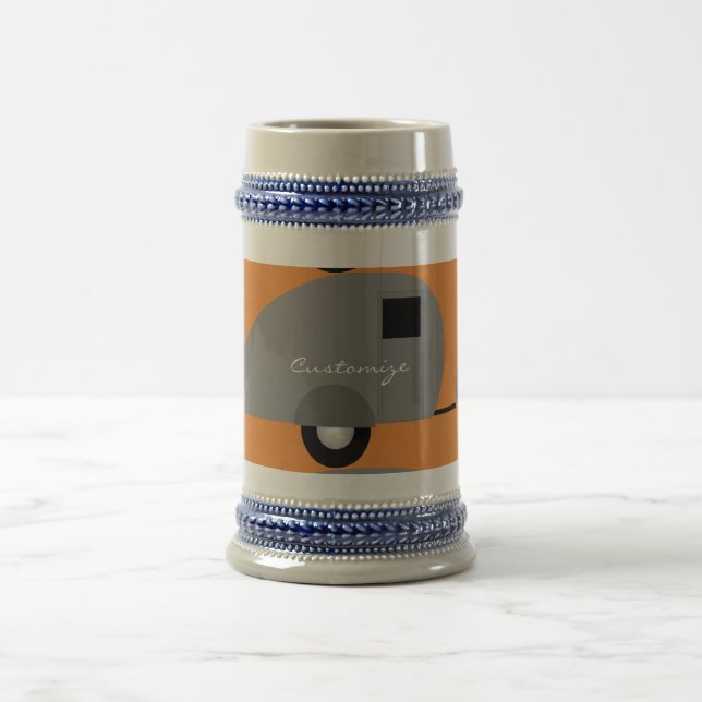 Caneca De Cerveja Teardrop Trailer Minúsculo Thunder_Cove (Centro)