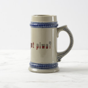 Caneca De Cerveja tem píwo? Sinalizador