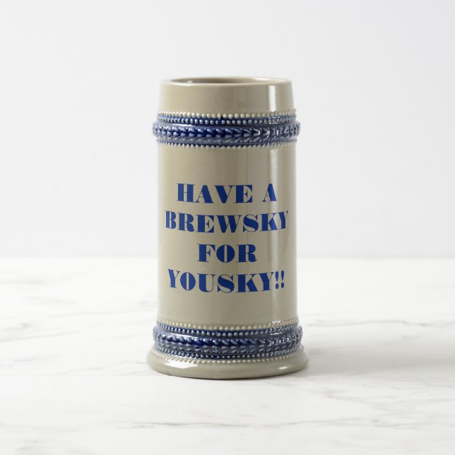 CANECA DE CERVEJA TENHA UM BREWSKY PARA YOUSKY!! (Centro)