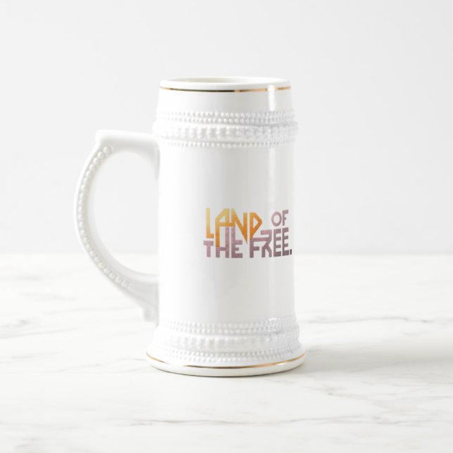 Caneca De Cerveja Terra da Mug Livre (Esquerda)