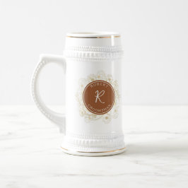 Caneca De Cerveja Terracotta Padrinhos de casamento personalizados C