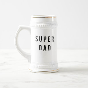 Caneca De Cerveja Texto do Super pai