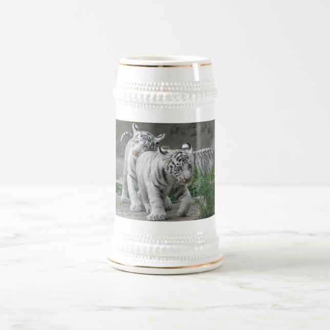 Caneca De Cerveja Tigre Cubs branco (Centro)