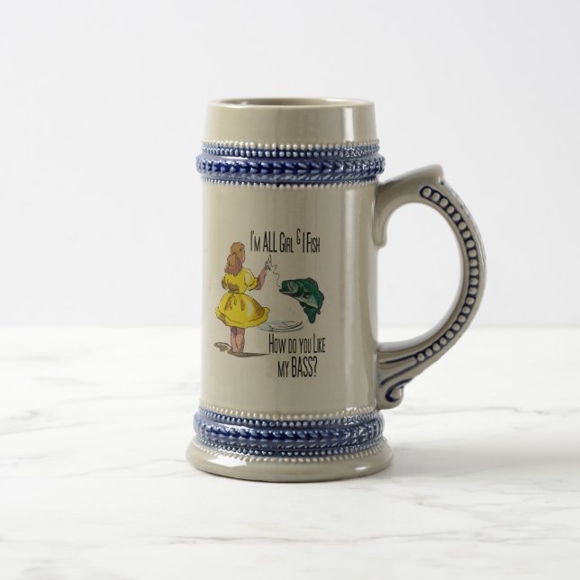 Caneca De Cerveja Todas as Camisas de Pesca (Direita)